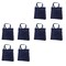 Multipack Heavy Canvas Twill Convention Bag | Reusable Blank Party Favor Tote Bags for Daily Use | Raheev®